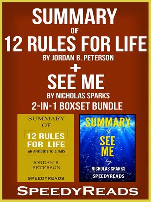 cover image of Summary of 12 Rules for Life